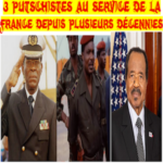 3 Présidents putschistes au service de la France depuis plusieurs décennies